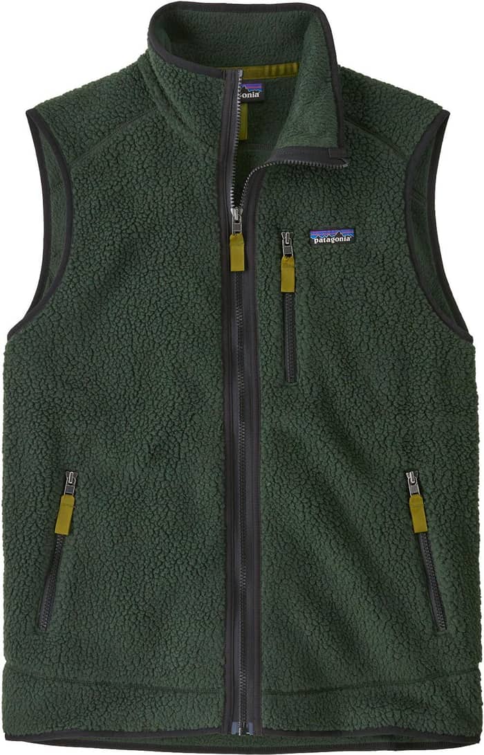 Patagonia M's Retro Pile Vest Old Growth Green Fleeces : Snowleader