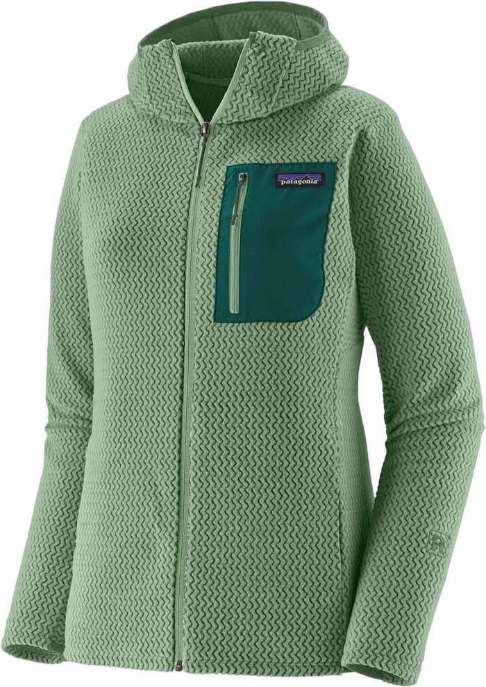 W's R1 Air Full-Zip Hoody Ellwood Green