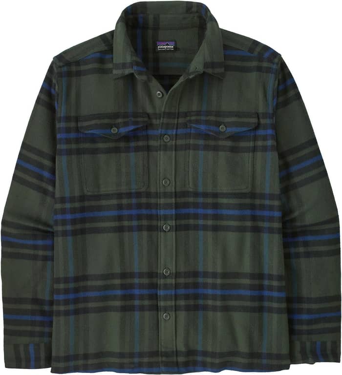Patagonia M's Fjord Flannel Shirt Catch: Old Growth Green Shirts