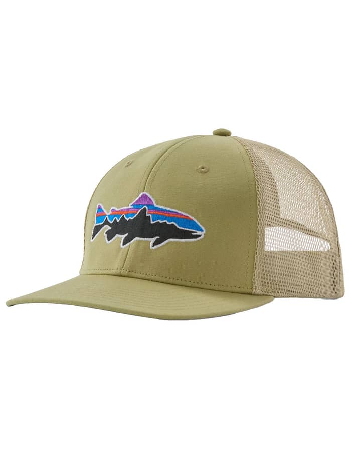 Fitz Roy Trout Trucker Hat Gumtree Green