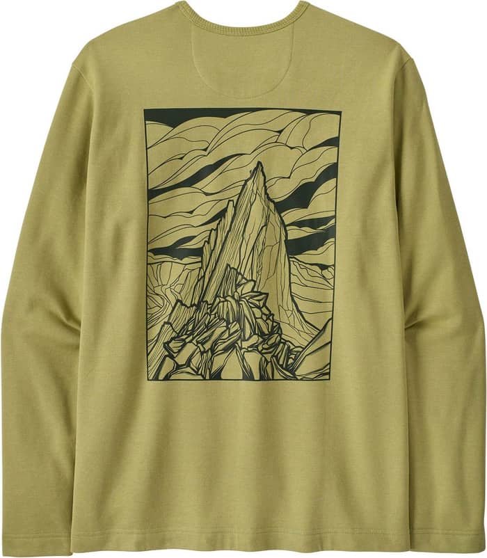 M's LW Cloud Crag Wildrise Crew Gumtree Green