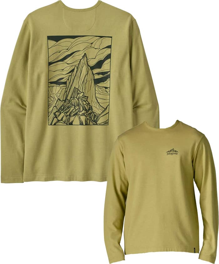 M's LW Cloud Crag Wildrise Crew Gumtree Green