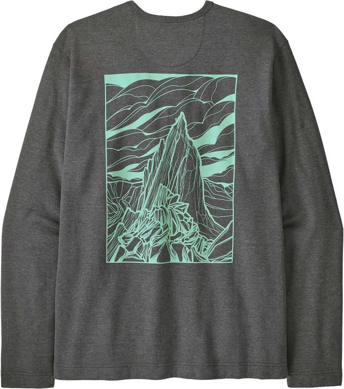 M's LW Cloud Crag Wildrise Crew Ink Black