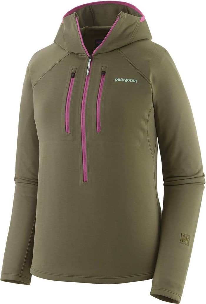 W's R1 Ultralight Hoody Basin Green