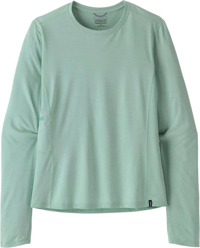 W's L/S Cap Cool Sun Shirt Thermal Blue Thin Ice X-Dye