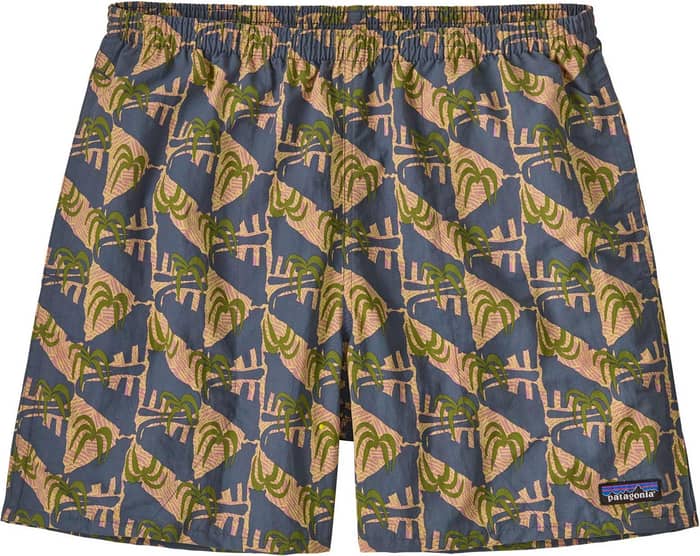 M's Baggies Shorts 5 in. Jaguar Geo Dolomite Blue