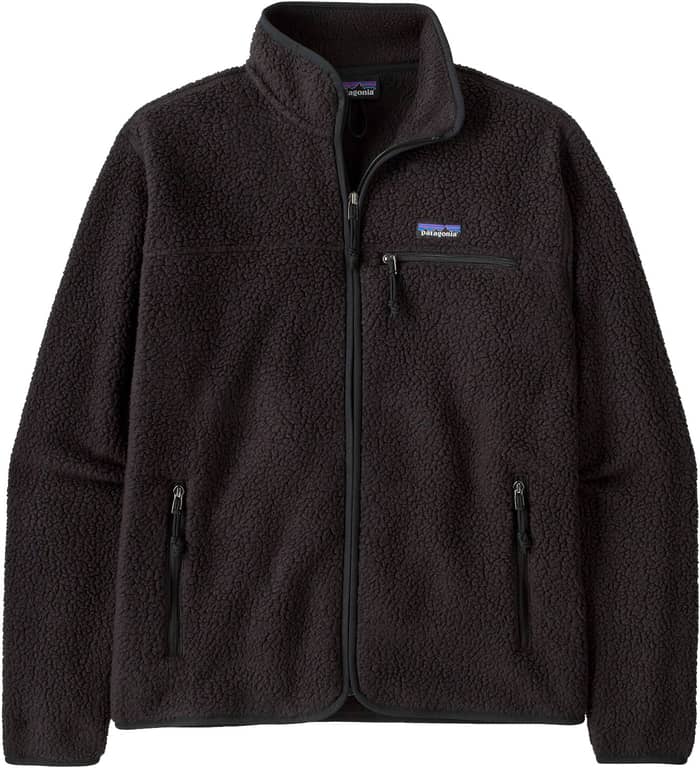 M's Retro Pile Jkt Black