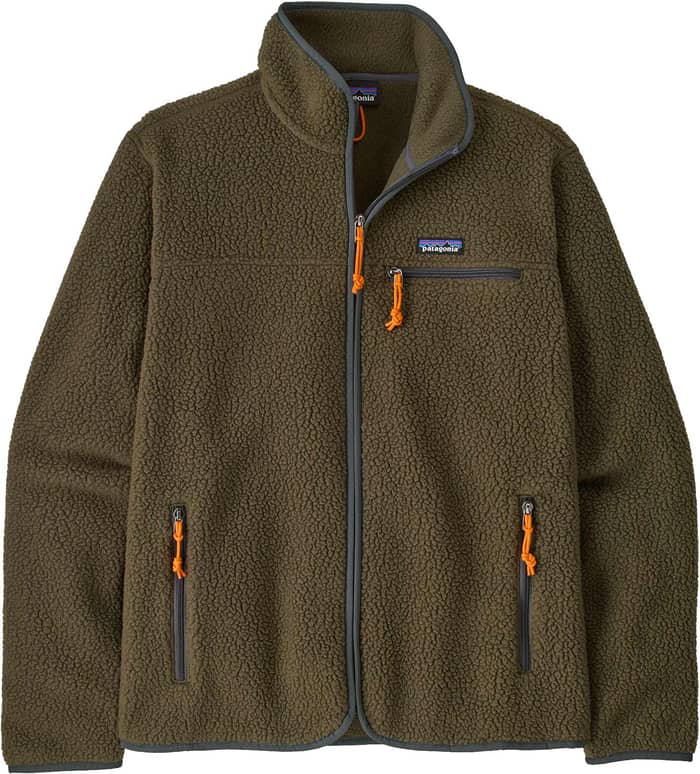 M's Retro Pile Jkt Basin Green