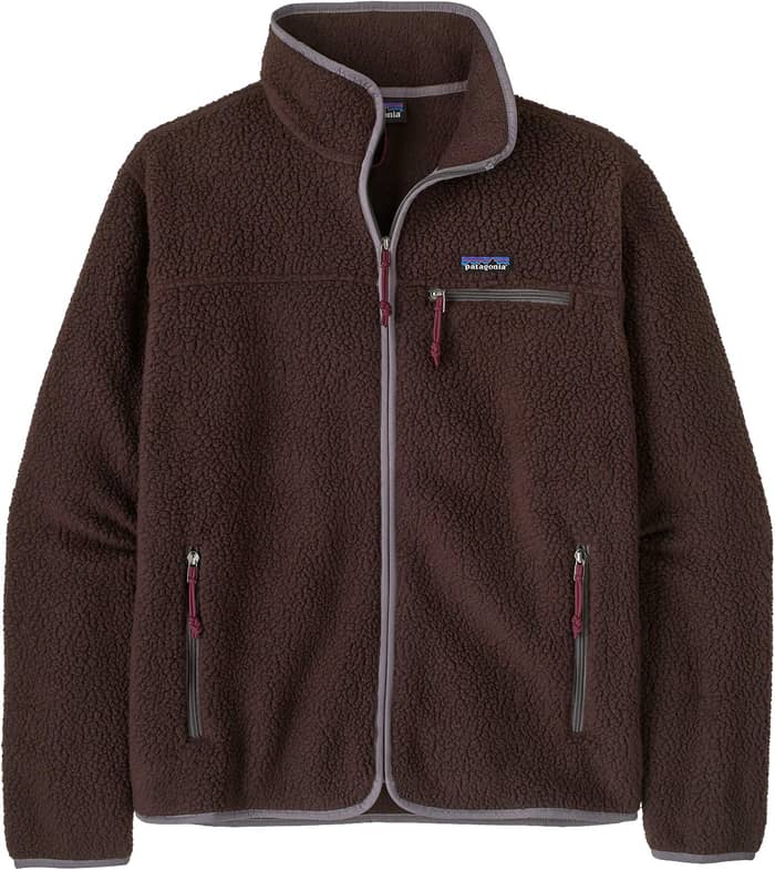 M's Retro Pile Jkt Den Brown