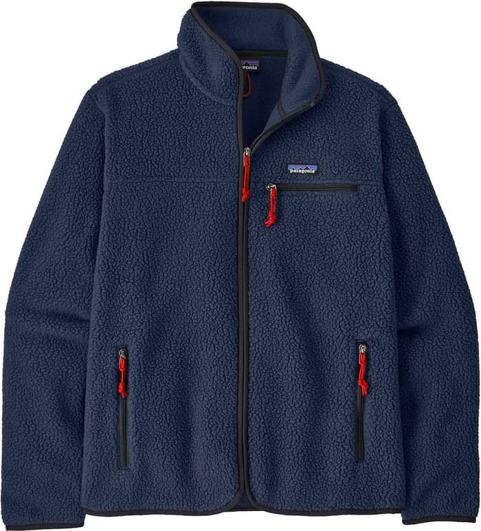 M's Retro Pile Jkt New Navy