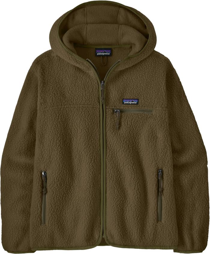 W's Retro Pile Hoody Basin Green