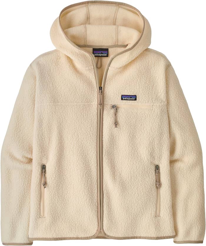 W's Retro Pile Hoody Natural