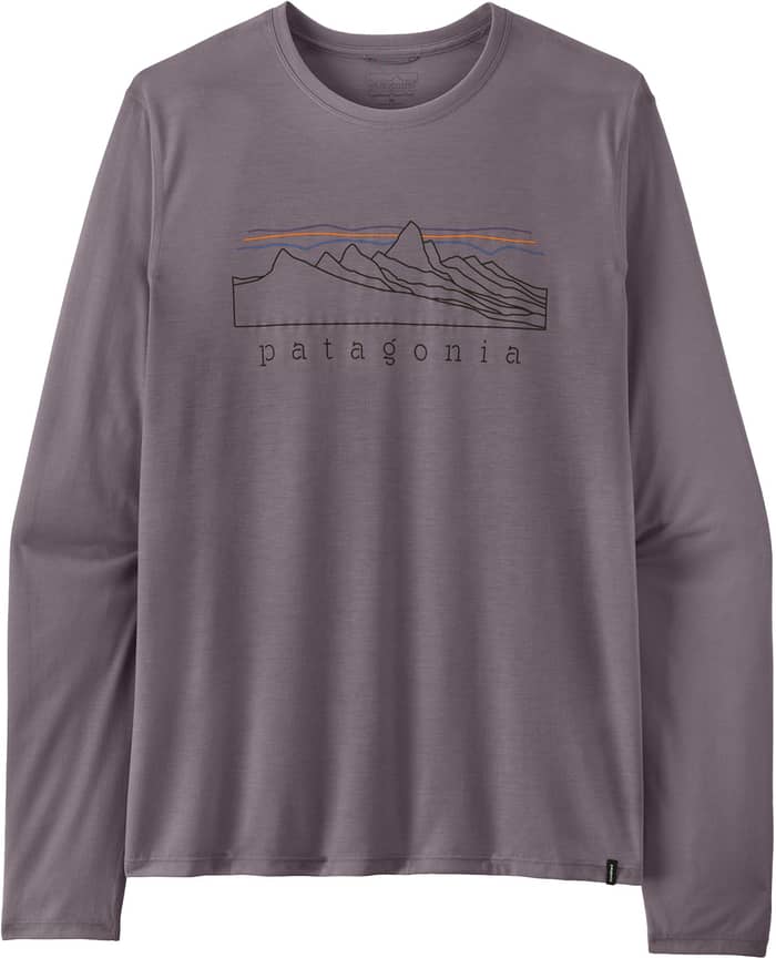 M's L/S Cap Cool Trail Shirt - Stratapeaks May Grey