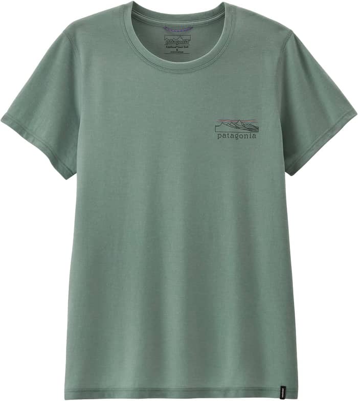 W's Cap Cool Trail Shirt - Stratapeaks Cover Green
