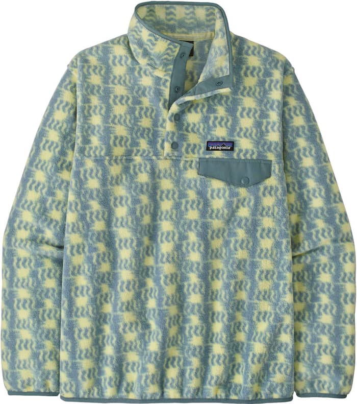 W's LW Synch Snap-T P/O Sun Quilt Blue Sage