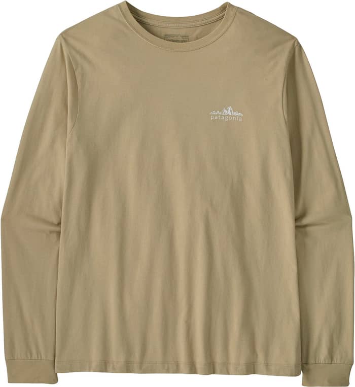 M's L/S Fitz Roy Foothills T-Shirt Weathered Stone