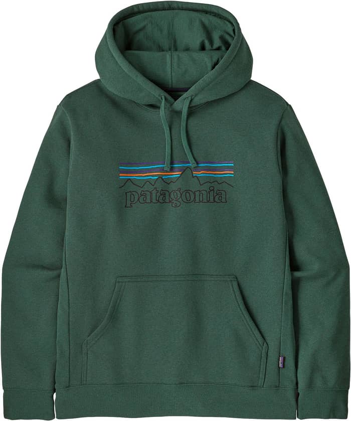 M's P-6 Logo Uprisal Hoody P-6 Outline Canopy Green