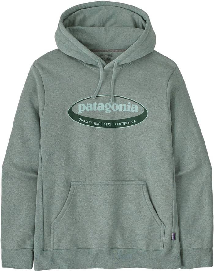 M's '95 Oval Logo Uprisal Hoody Cover Green