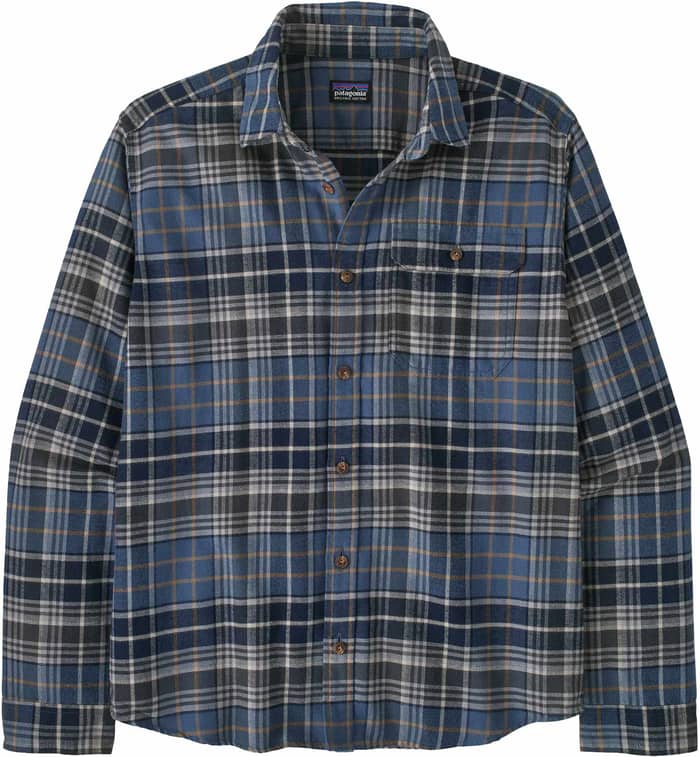 M's L/S LW Fjord Flannel Shirt Depth New Navy