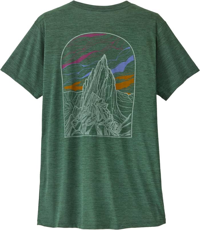 W's Cap Cool Daily Shirt - Cloud Crag Canopy Green Light X-Dye