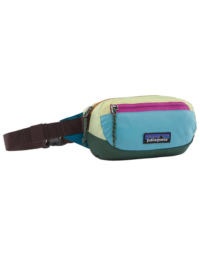 Terravia Mini Hip Pack Patchwork Snowmelt Blue