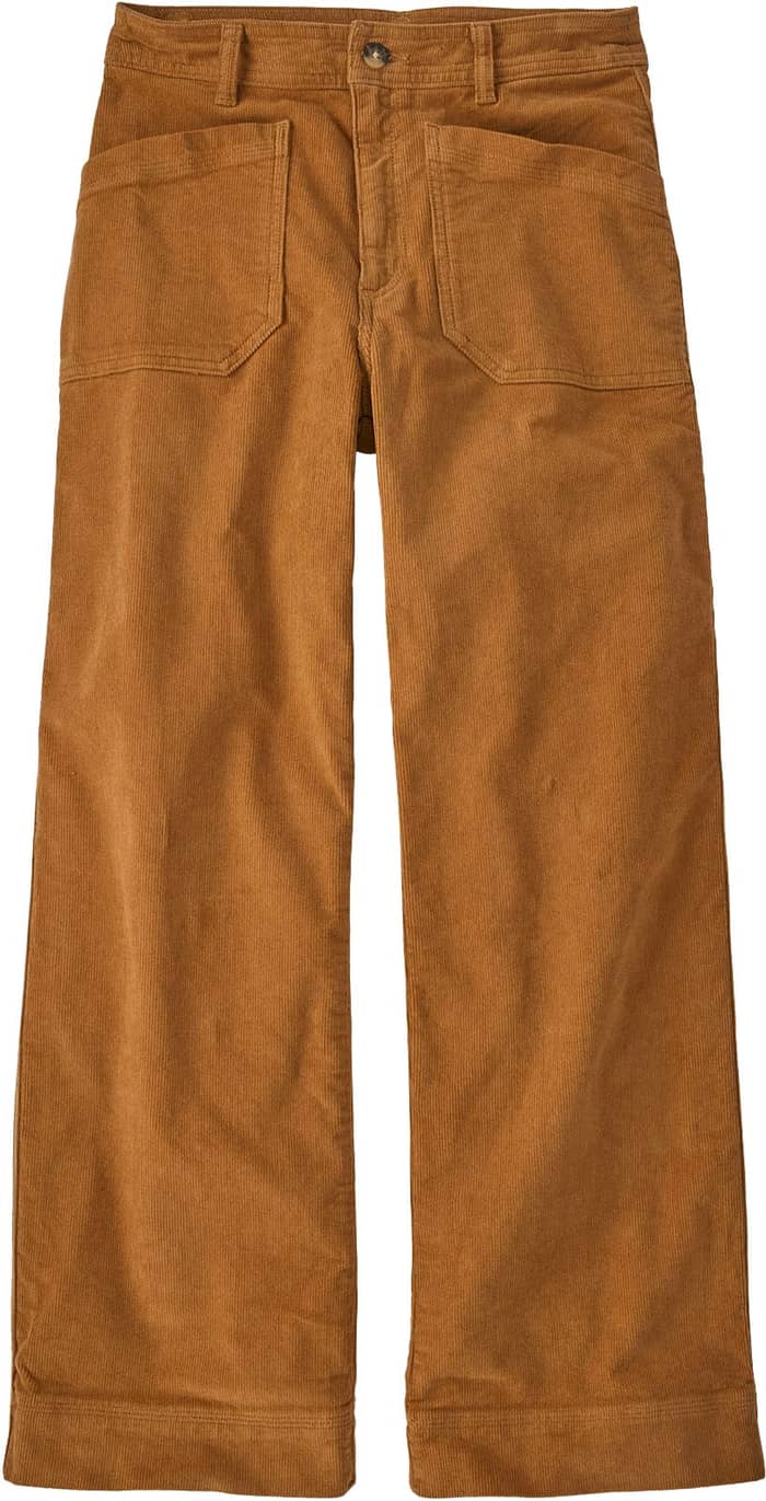 W's Wide Leg Cord Pants Nest Brown