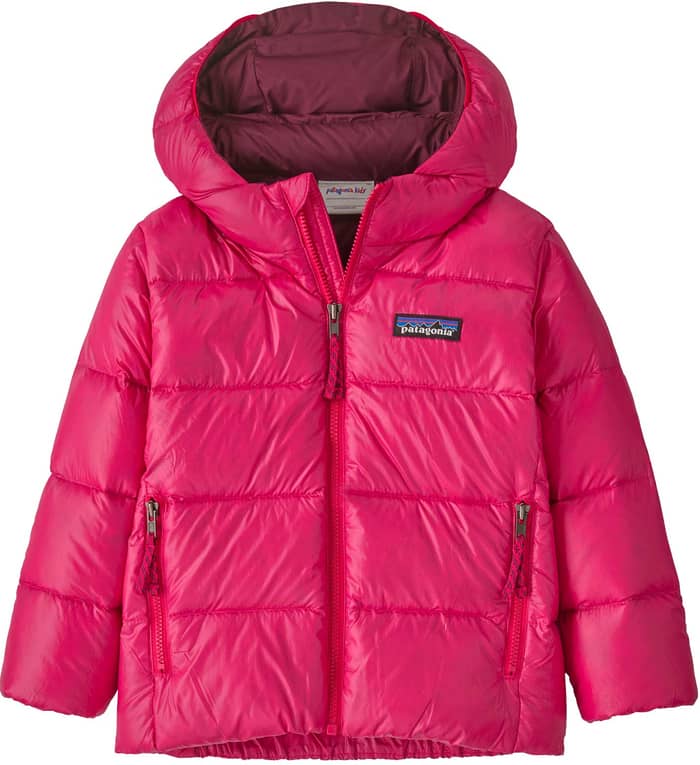 Baby Hi-Loft Down Sweater Hoody Punchy Pink