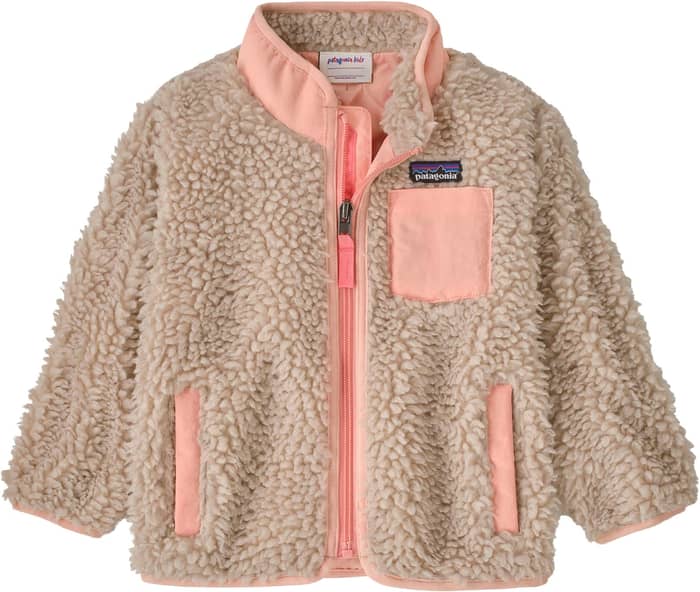 Baby Retro-X Jkt Natural w/Sunlit Pink