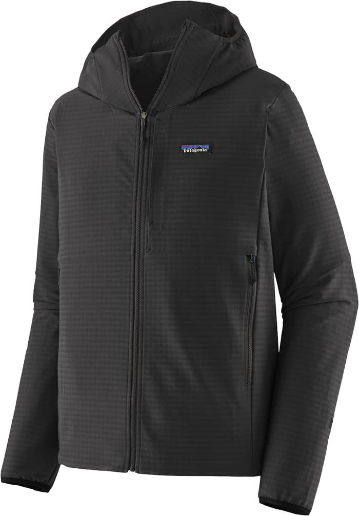 M's R1 TechFace Hoody Black