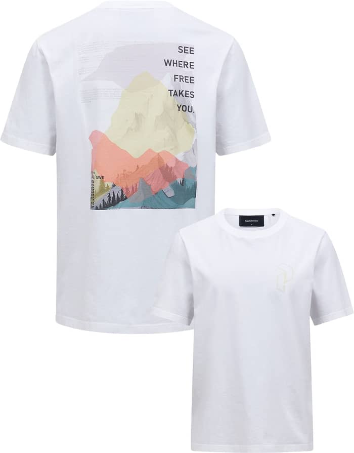 M Original Graphic Tee White