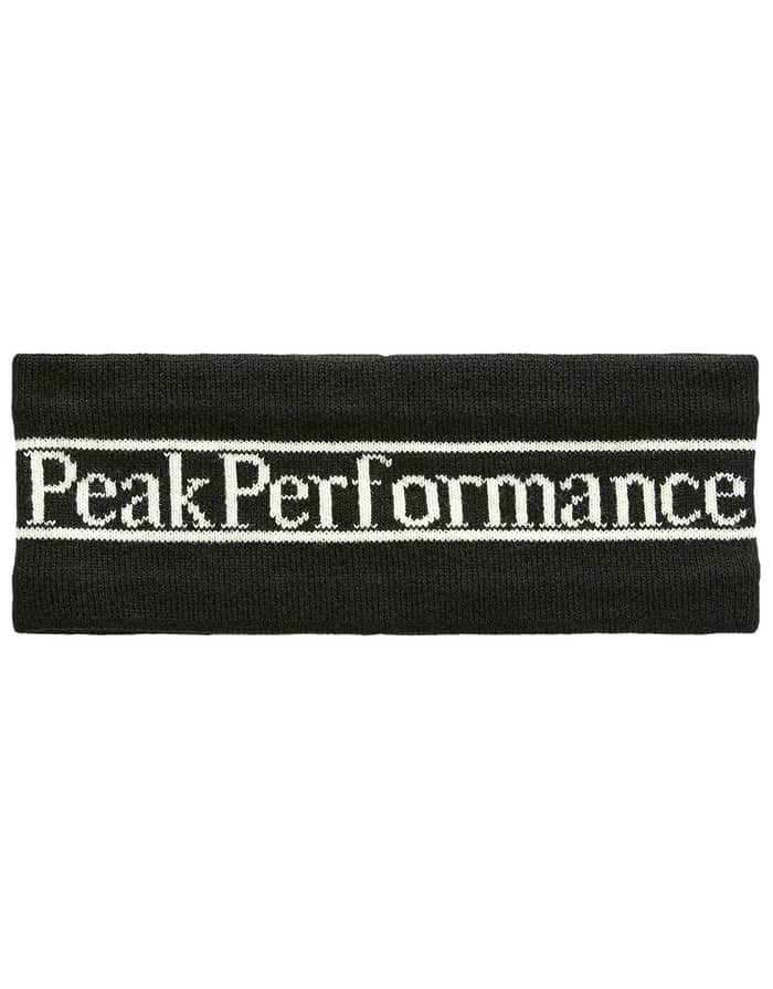Pow Headband Black Vintage White