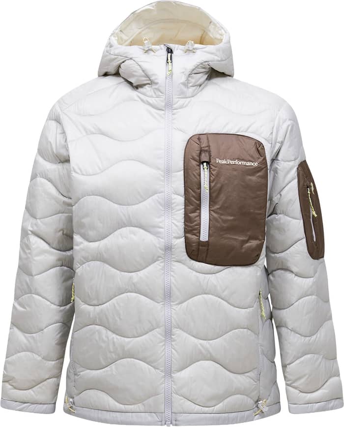 M Helium Utility Down Hood Antarctica Terrain Tan