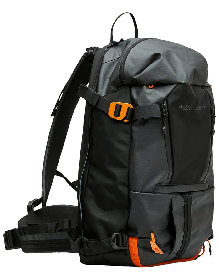 Vertical Ski Backpack 20L Black Black