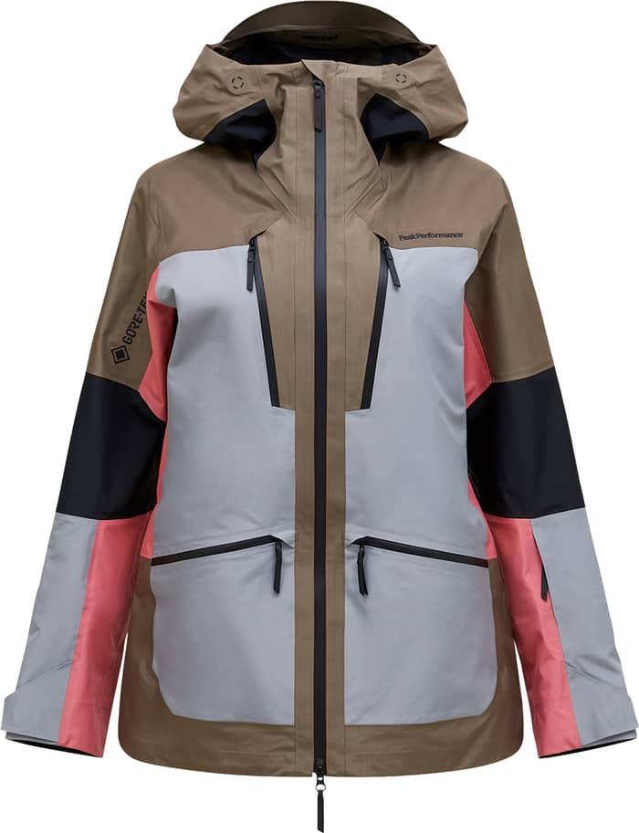W Vertical Gore-Tex Pro Jacket Terrain Tan Lt Grey