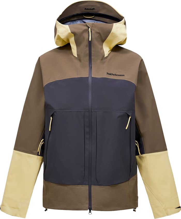 M Vislight Gore-Tex C-Knit Jacket Terrain Tan Motion Grey