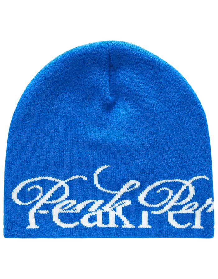 40Y Logo Hat Ice Peak Blue