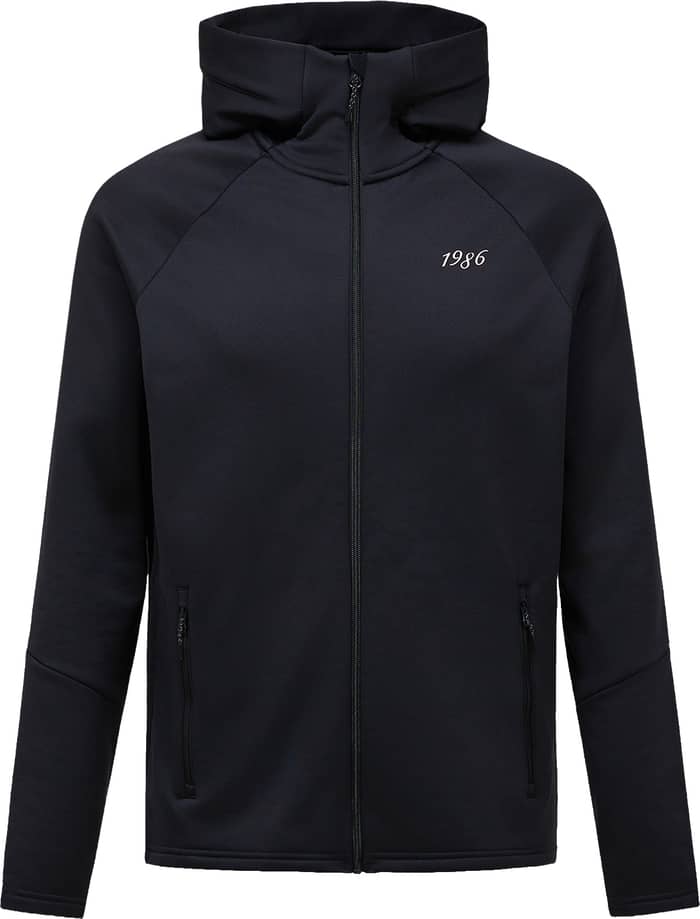M 40Y Rider Zip Hood Black