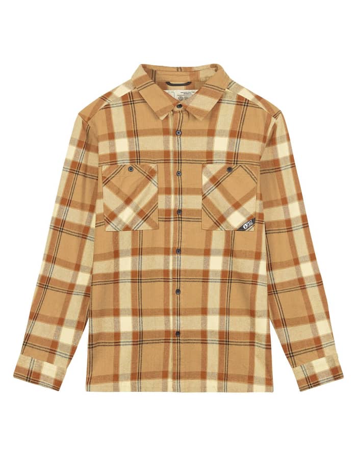 Relowa Shirt Plaid Wood Ash