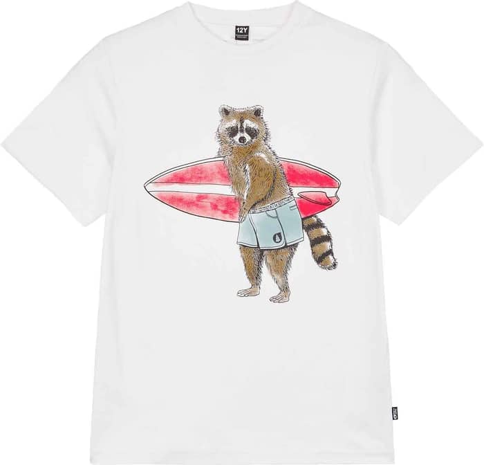 Rackurf Kids Tee White