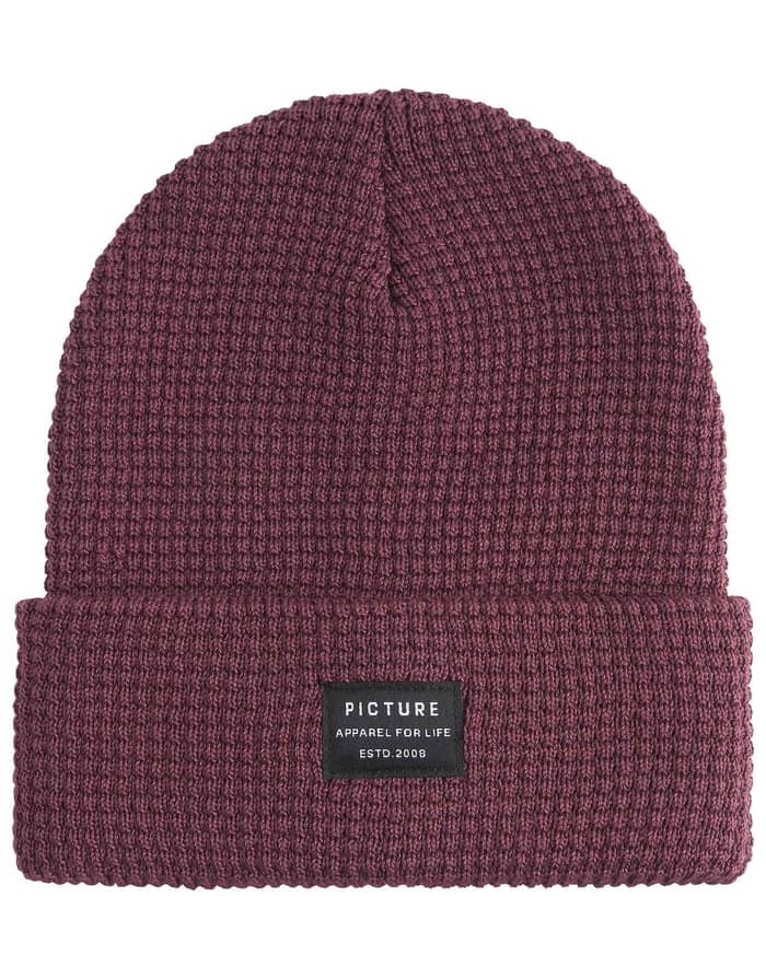 York Beanie Maroon