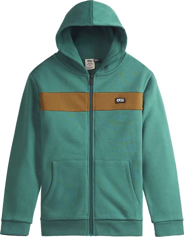 Basement Zip Hoodie Boy Bayberry