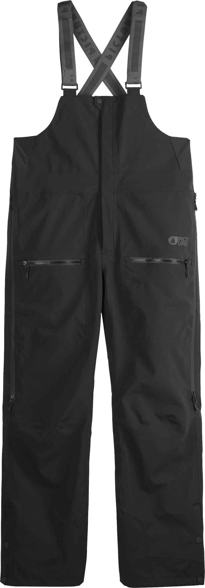 Welcome Bib Pants Black