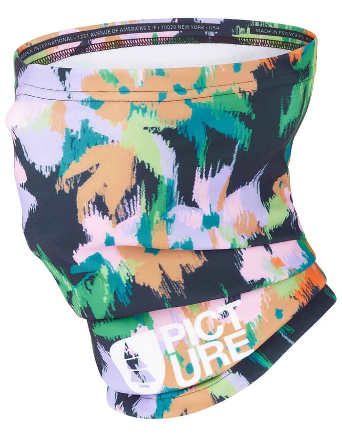 Neckwarmer Abstract Flower