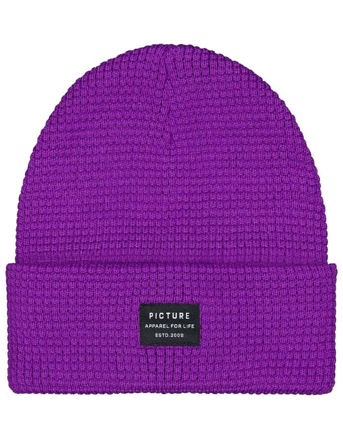 York Beanie Purple Wine
