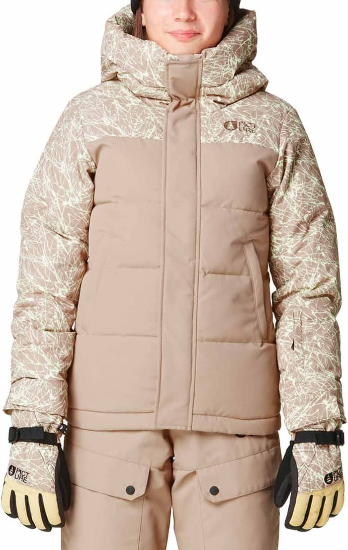 Olyvera Jkt Textury Print Roebuck