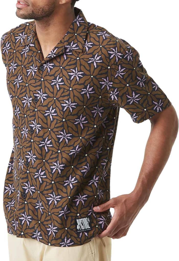 Mareeba Shirt Alpine Alps Print