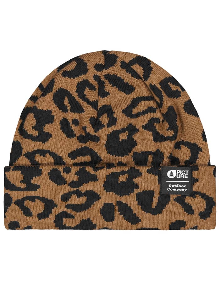 Ribbing Beanie Wild Spot Print