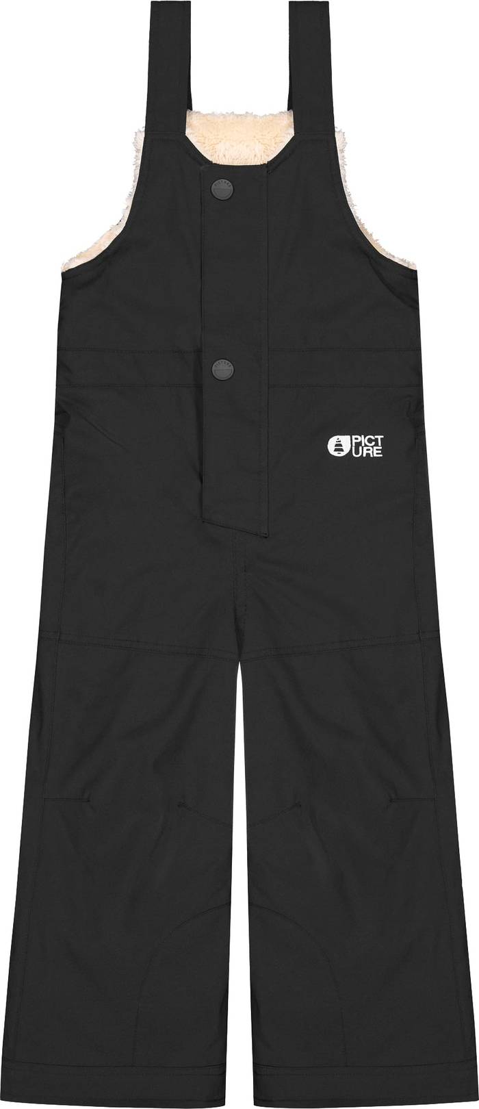 Snowy Bib Pants Black