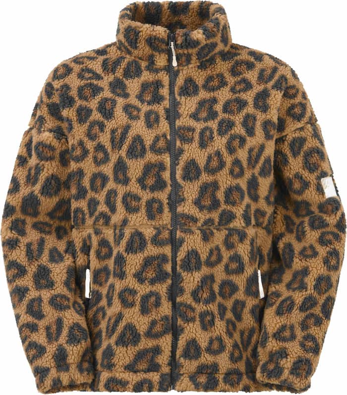 Gypsi Zip Fleece Wild Spot Print