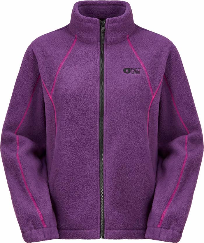 Zelkova Zip Fleece Grape Royal